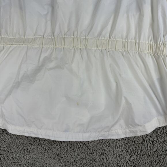 Nike Jacket Womens Small White Full Zip Windbreaker Track Running Coat - Picture 7 of 15